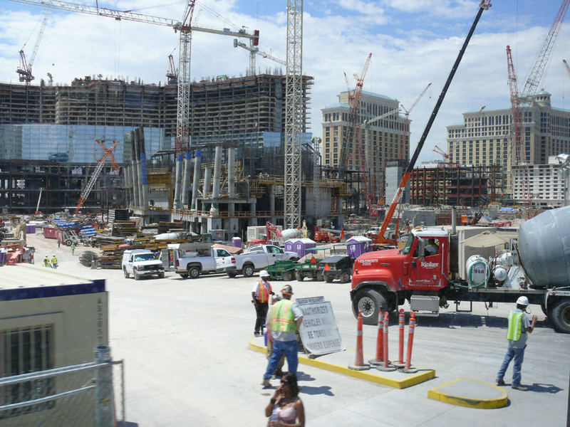 Baustelle in Las Vegas