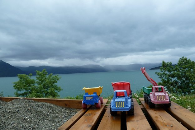 Baustelle in Norwegen