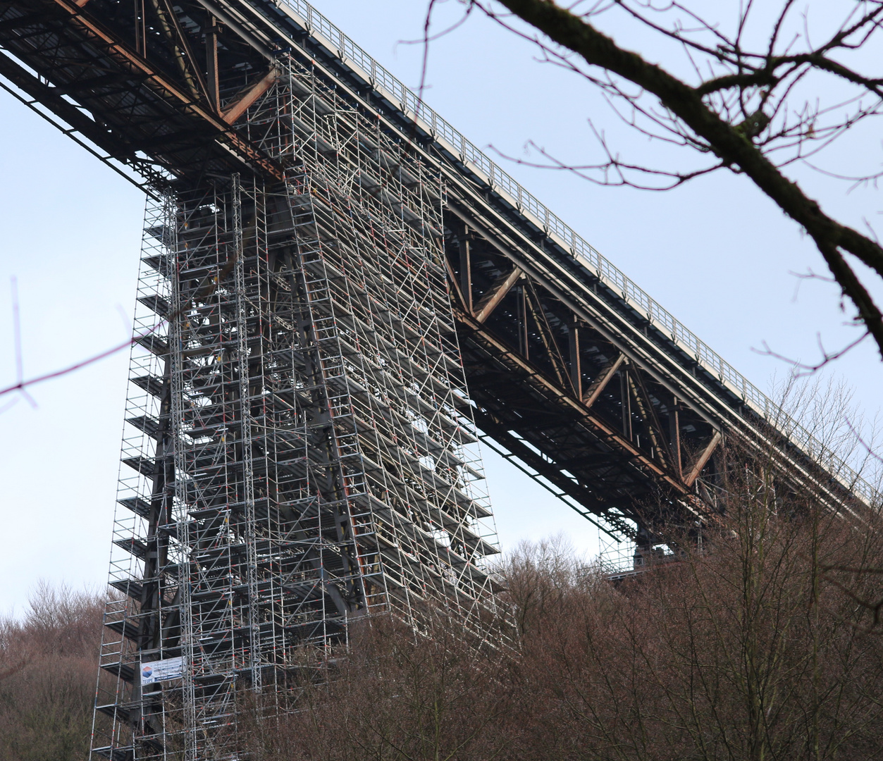 Baustelle Müngsterbrücke..