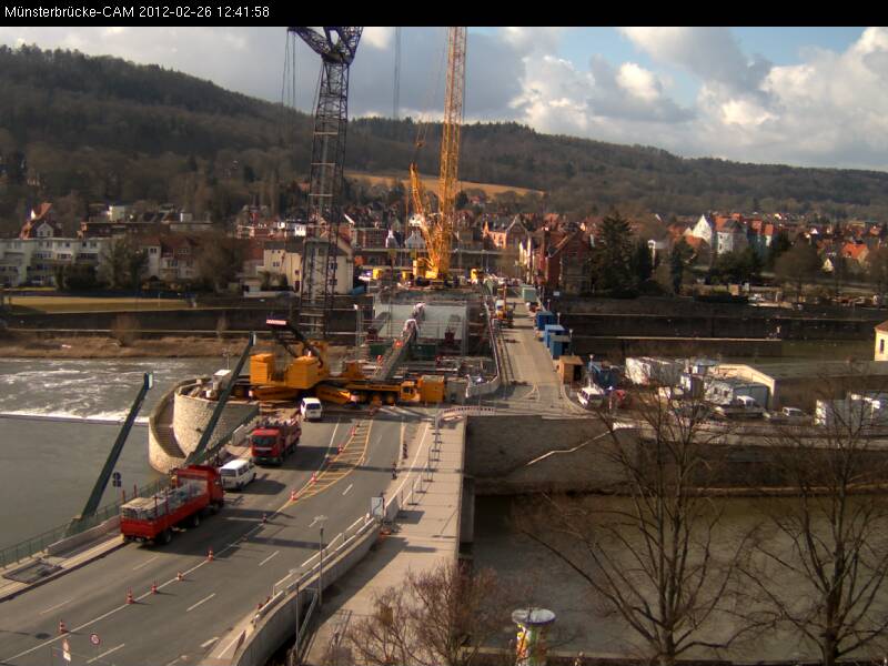 baustelle münsterbrücke