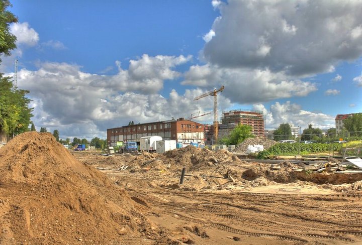 Baustelle nähe Treptowers (Berlin)