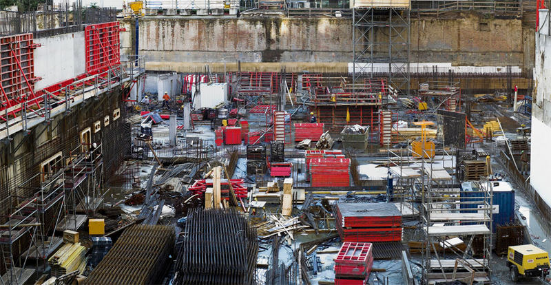 Baustelle Opernturm Frankfurt