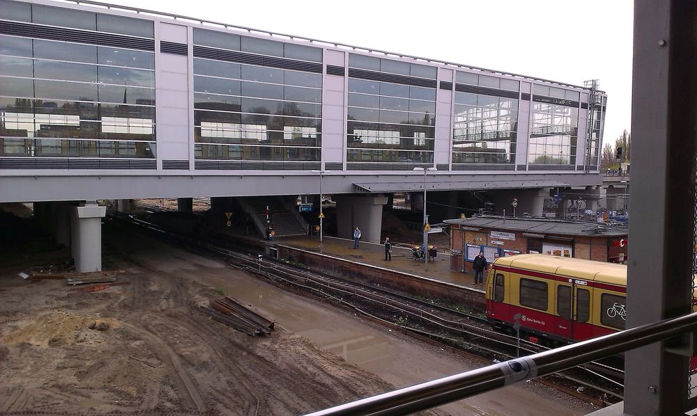 Baustelle S-Bahnhof Ostkreuz