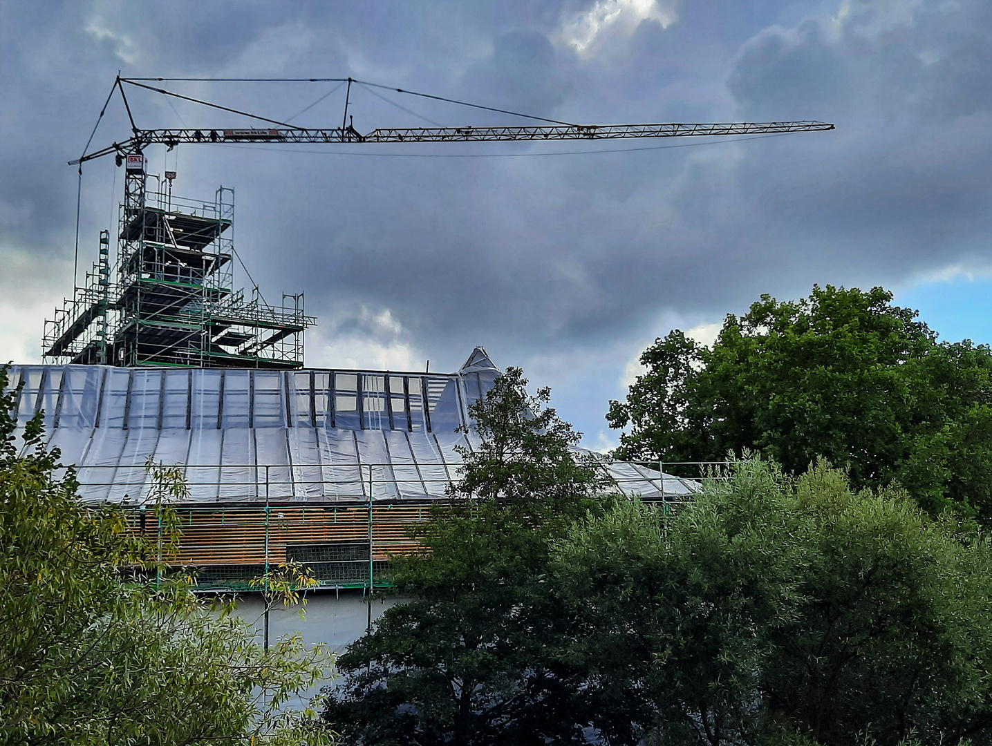 Baustelle Schloss Geyerswörth