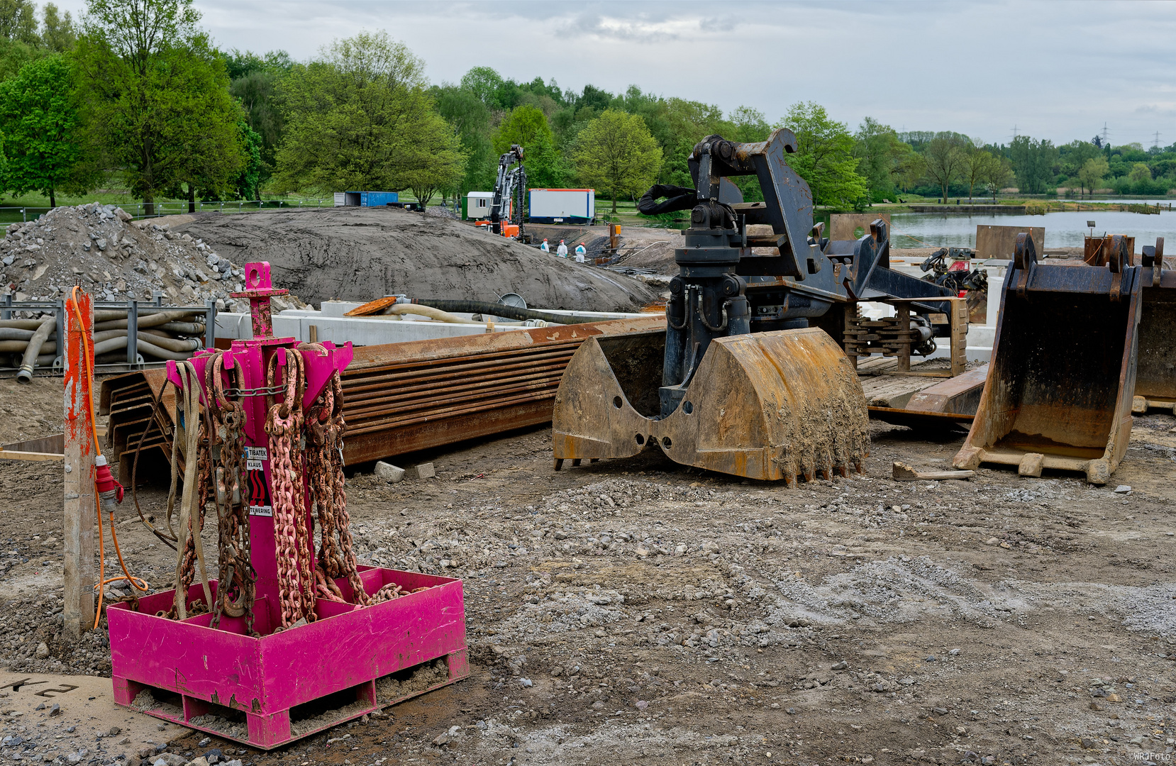 Baustelle Seeterrasse