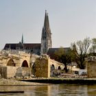 Baustelle "Steinerne Brücke" in Regensburg