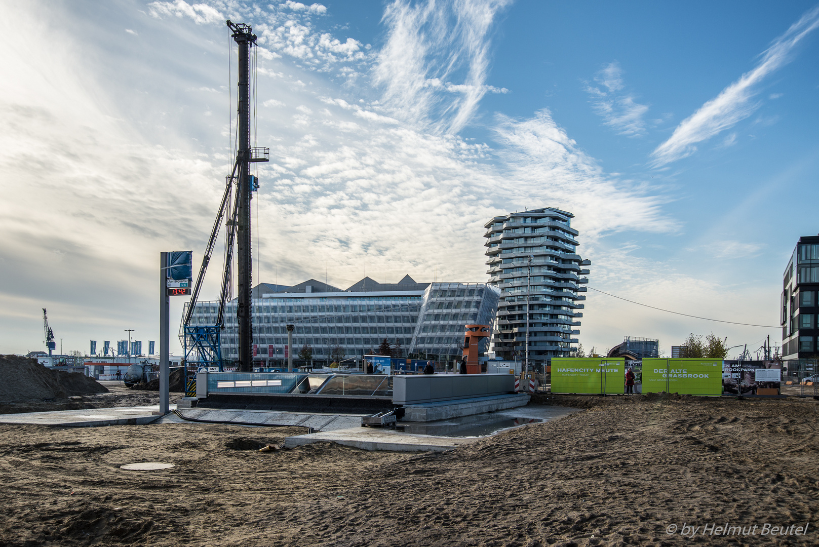 Baustelle U4 Überseequartier