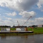 Baustelle Waldschlösschenbrücke I