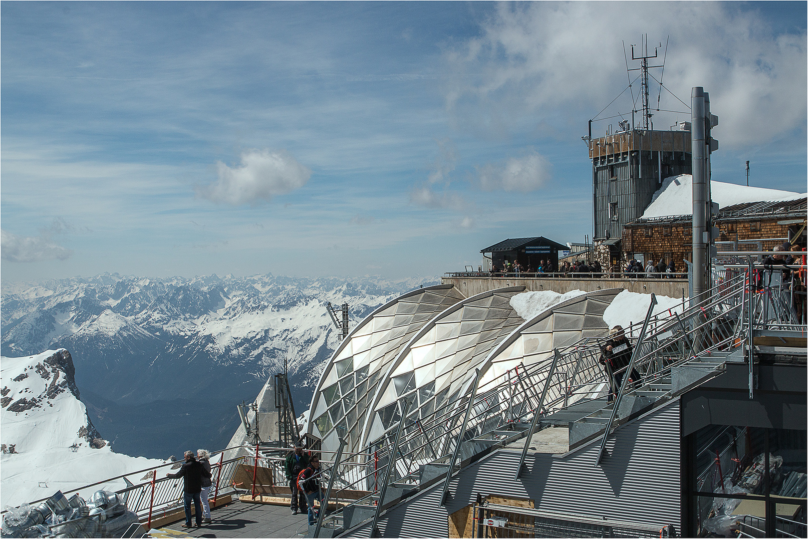 Baustelle Zugspitze