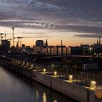 Baustellenromantik in der Hafencity