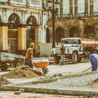 Bautätigkeit in Havanna