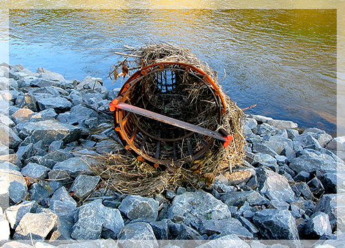 Bauteil an der Mulde In Grimma