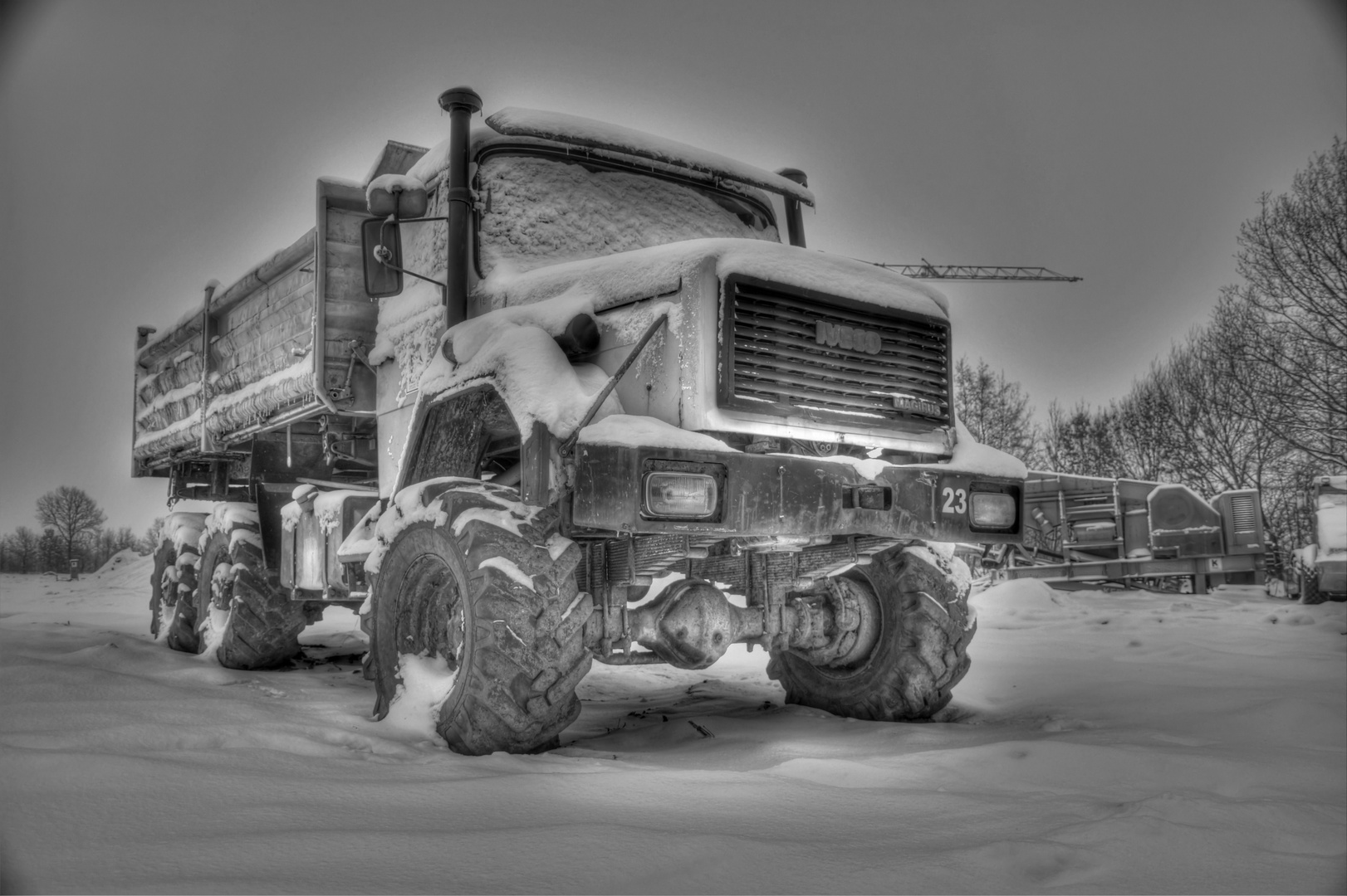 Bautruck HDR