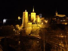 Bautzen, abendlicher Blick