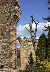 Bautzen, an der Nicolaikirch-Ruine