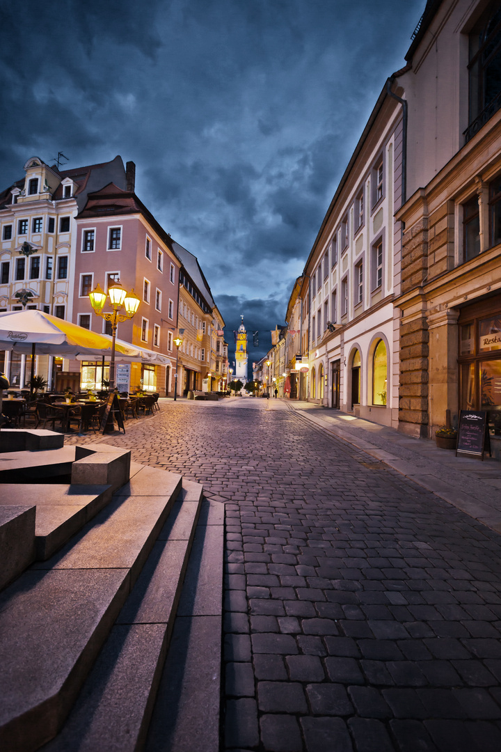 Bautzen bei Nacht