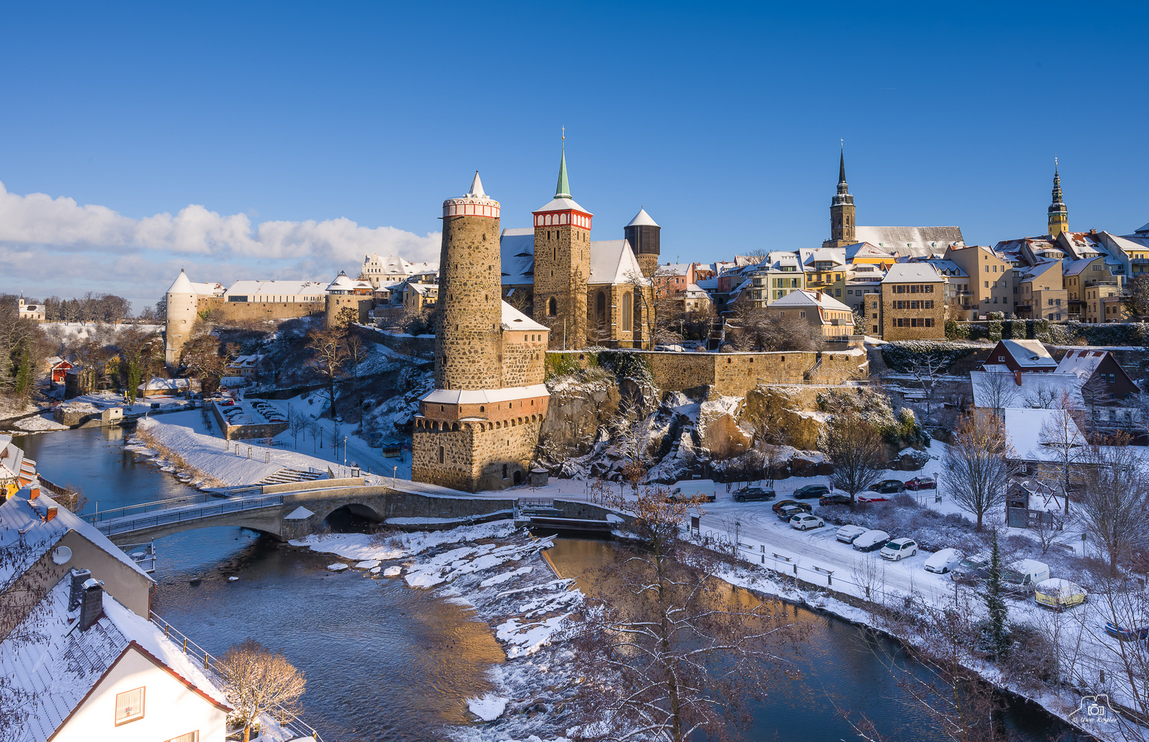 Bautzen im Winterkleid