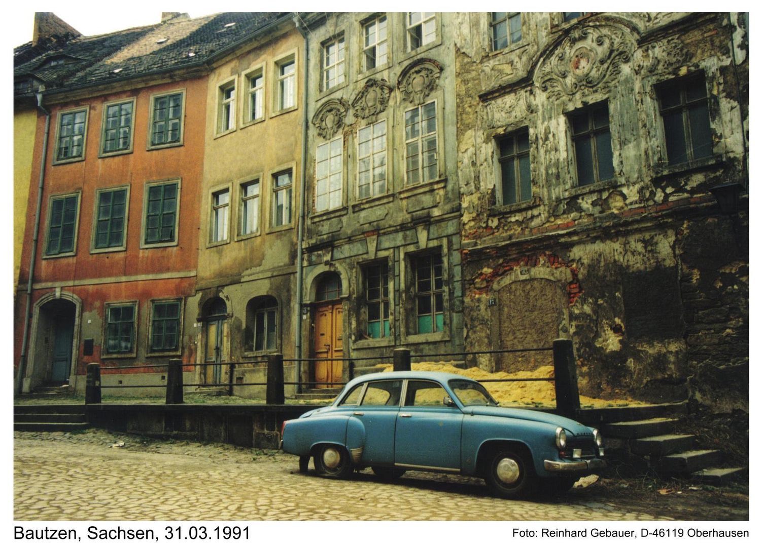 Bautzen, Oberlausitz, März 1991