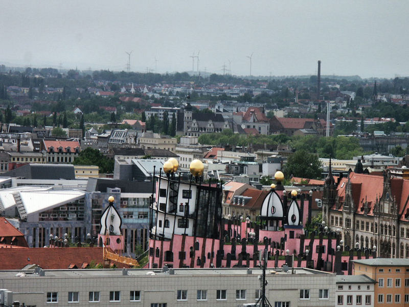 Bauwerk von Friedensreich Hundertwasser