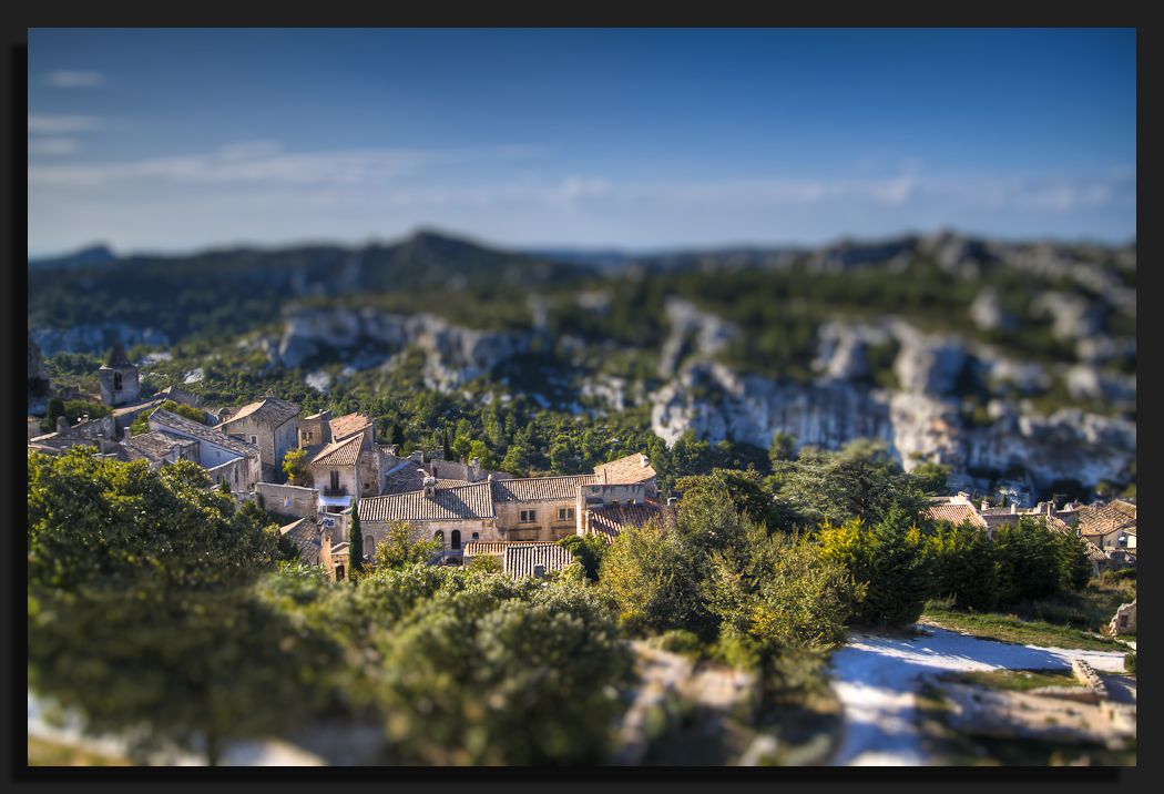 Baux de Provence..über dem Dorf der Burg