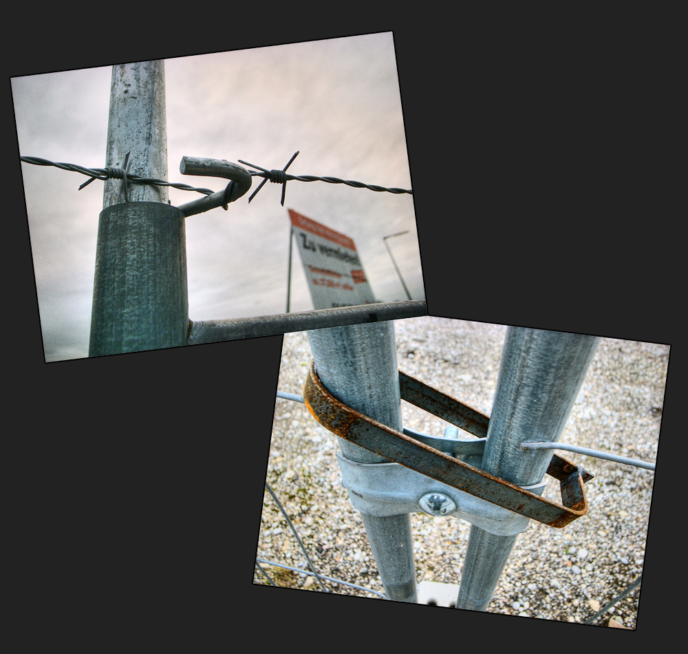 Bauzaun Foto & Bild industrie und technik, technikdetails