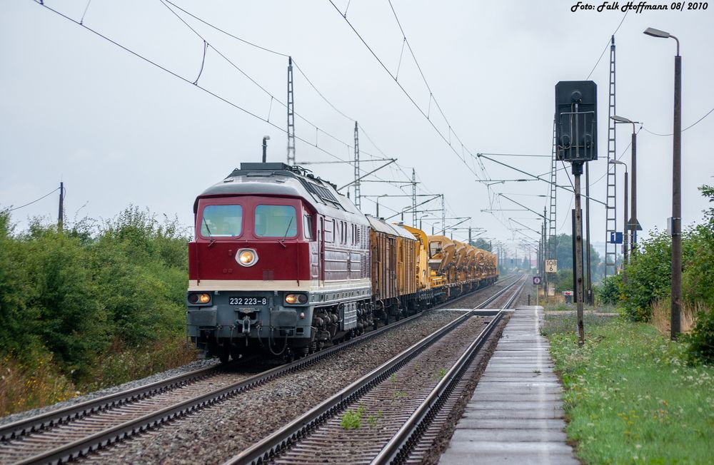 Bauzüge sind immer unterwegs