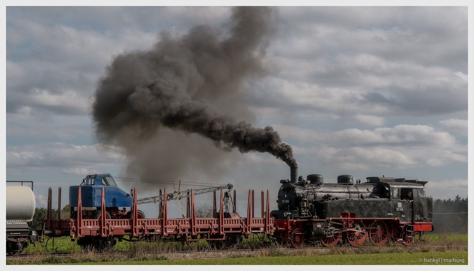 Bauzug aus dem Modellbahnkatalog 2020