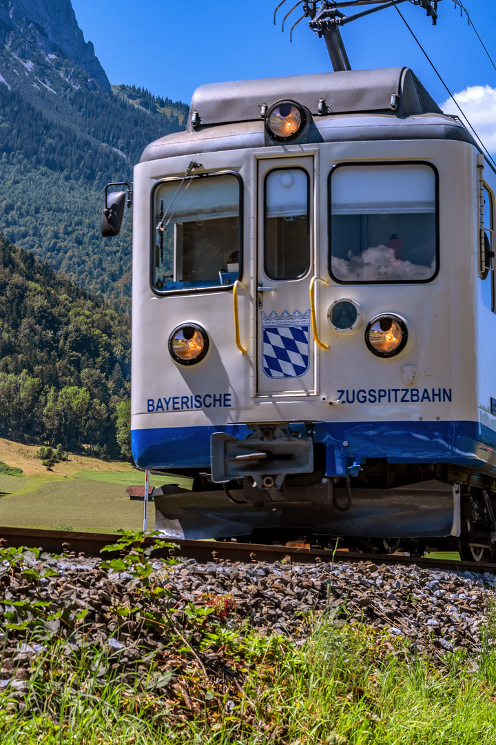 BAVARIA : GARMISCH-PARTEMKIRCHEN - BAYERISCHE ZUGSPITZBAHN