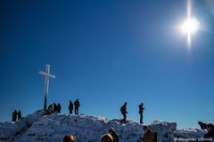 Bavarian Snowed Cross