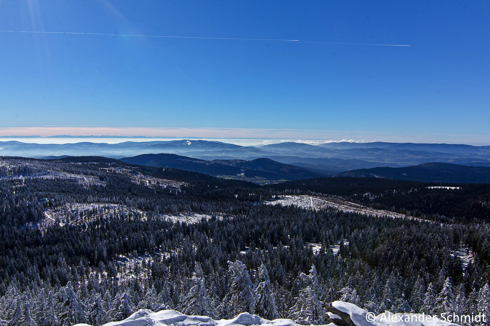 Bavarian Snowed Hillforest