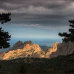 Bavella im Abendlicht