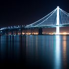 Bay Bridge at night