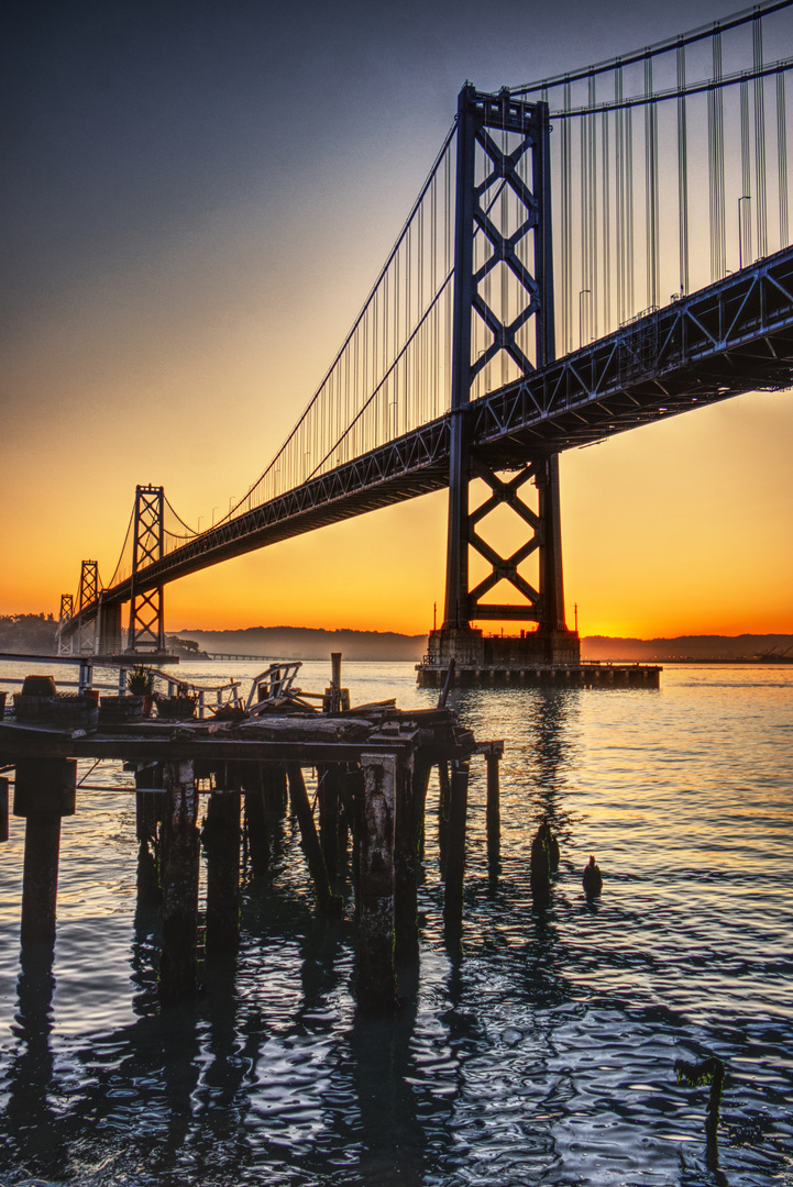 Bay Bridge, SF, Aug 2019