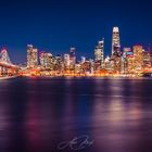 Bay Bridge with San Francisco Skyline