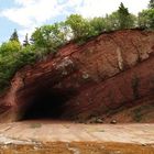 Bay of Fundy, Höhlen bei St.John