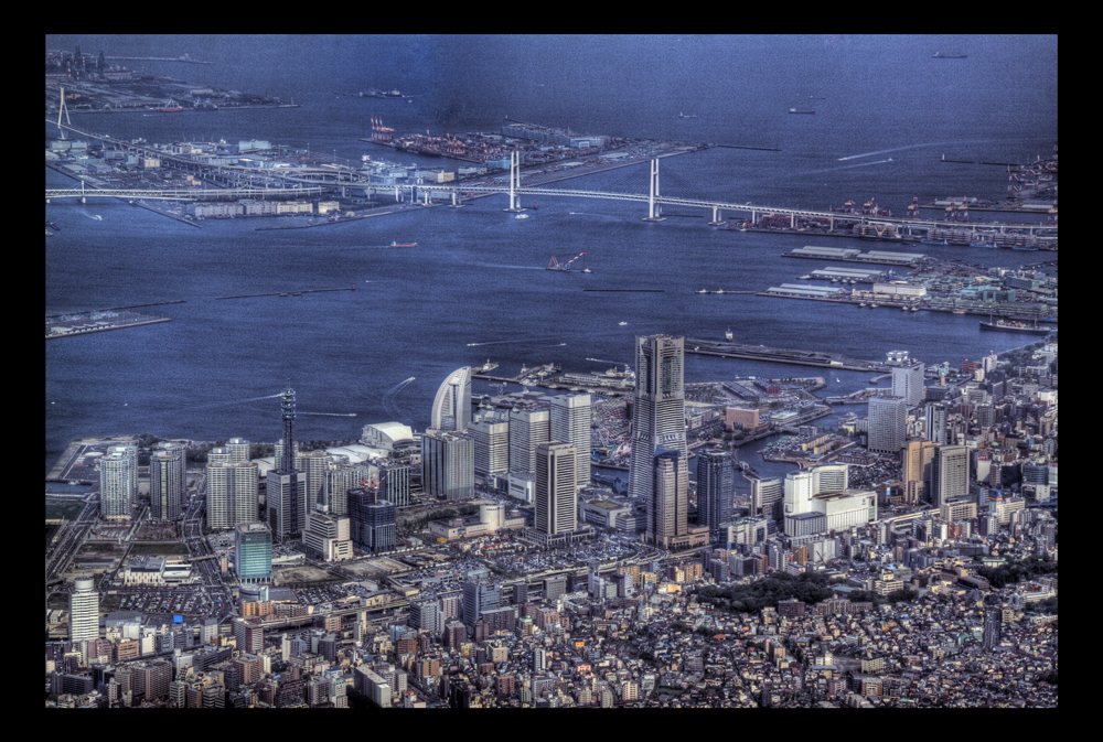 Bay side of Yokohama