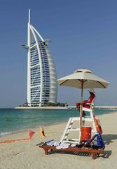 Bay watch am Strand von Jumeira