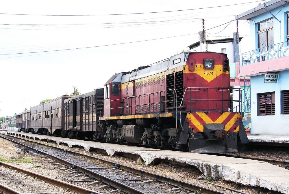 Bayamo, ein kubanischer Bahnhof