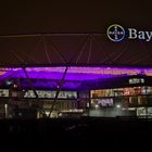 BayArena - Beleuchtung zum Welt-Frühgeborenen-Tag