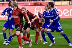 Bayer 04 gegen Schalke 04 1 : 0