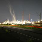 Bayer Dormagen bei Nacht