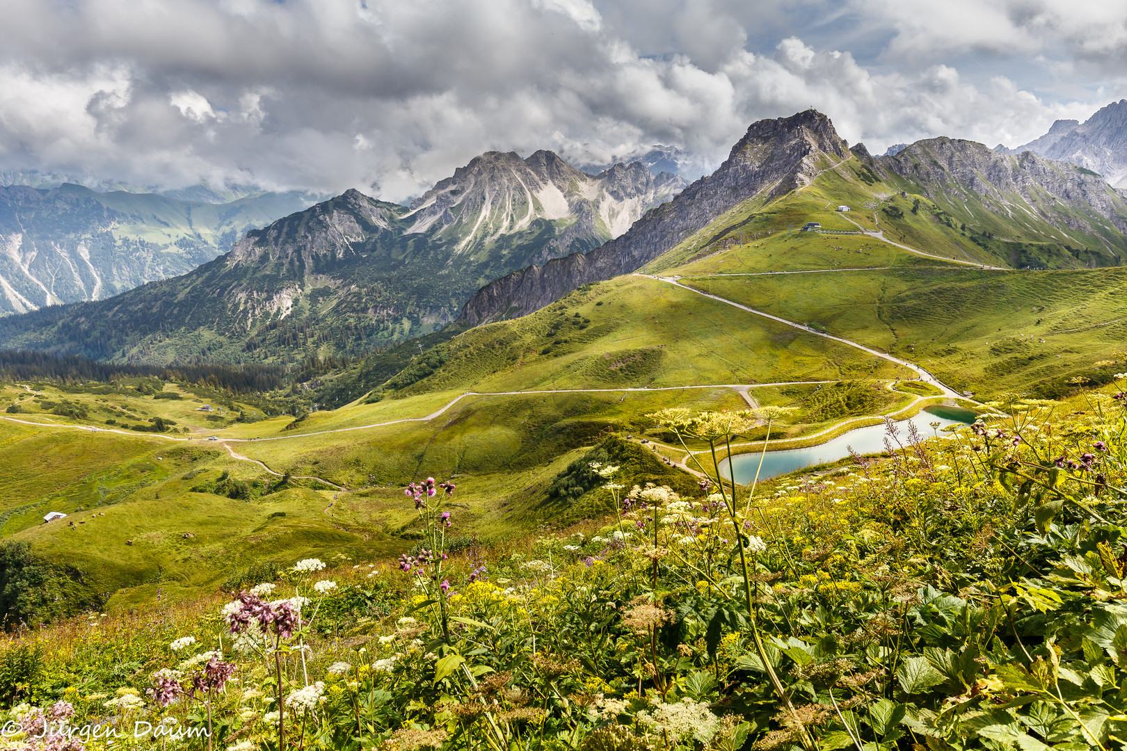 Bayerische Alpen bei Oberstdorf