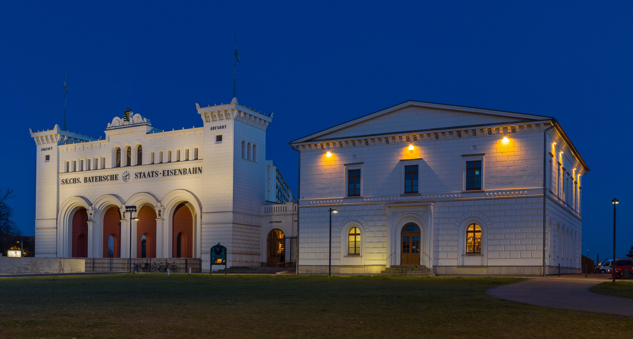 Bayerische Bahnhof Leipzig, Panorama