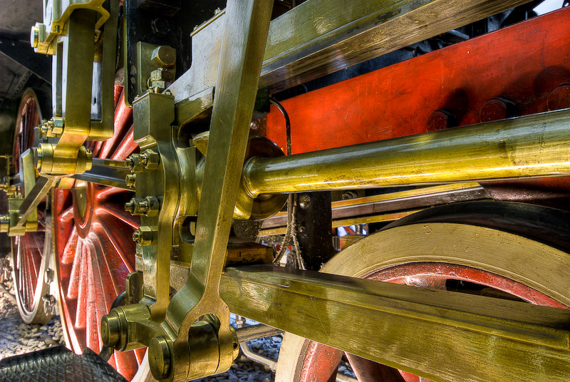 Bayerische Dampflokomotive S 2/6 in HDR #3