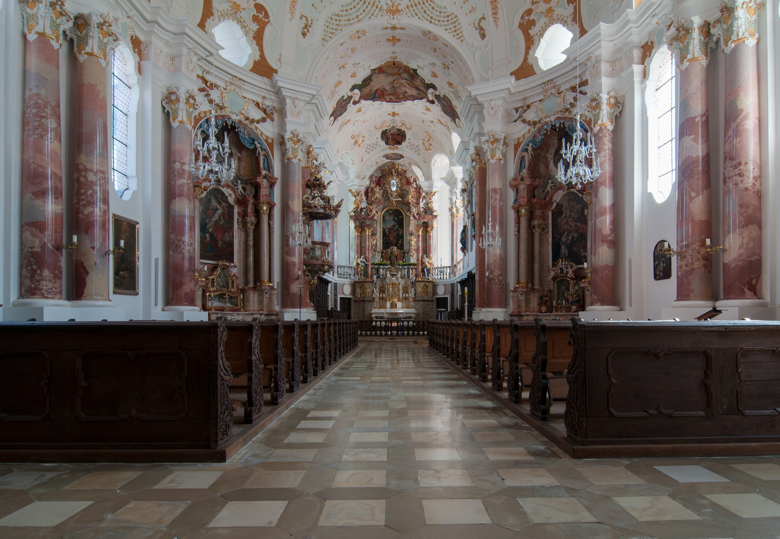 Bayerische Impressionen - Günzburg - Frauenkirche