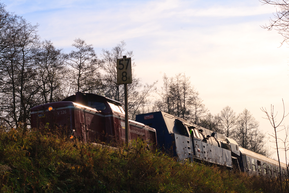 Bayerische Oberlandbahn mit PKP Damplok