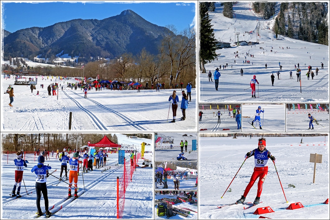 Bayerische Ski-Langlauf-Meisterschaften in Lenggries