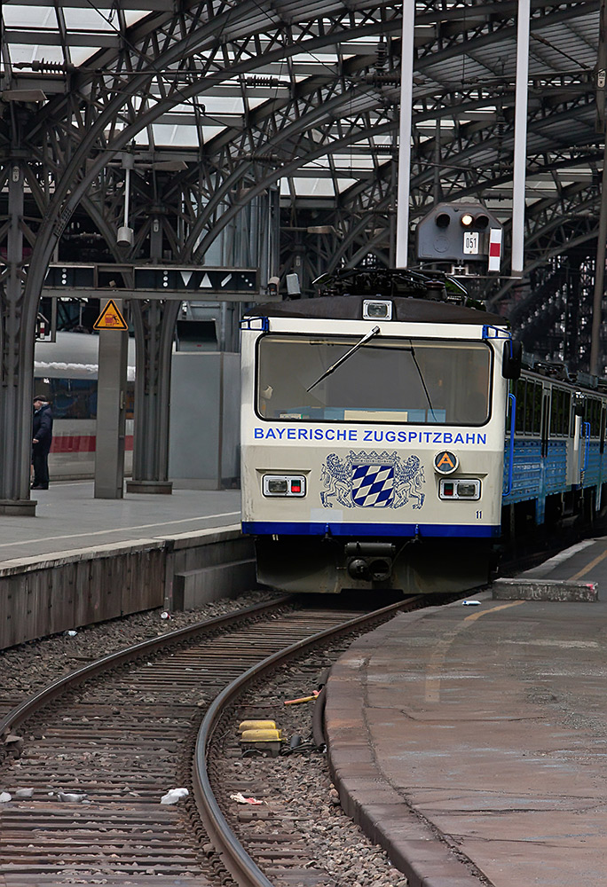 Bayerische Zugspitzbahn zu Besuch in Köln