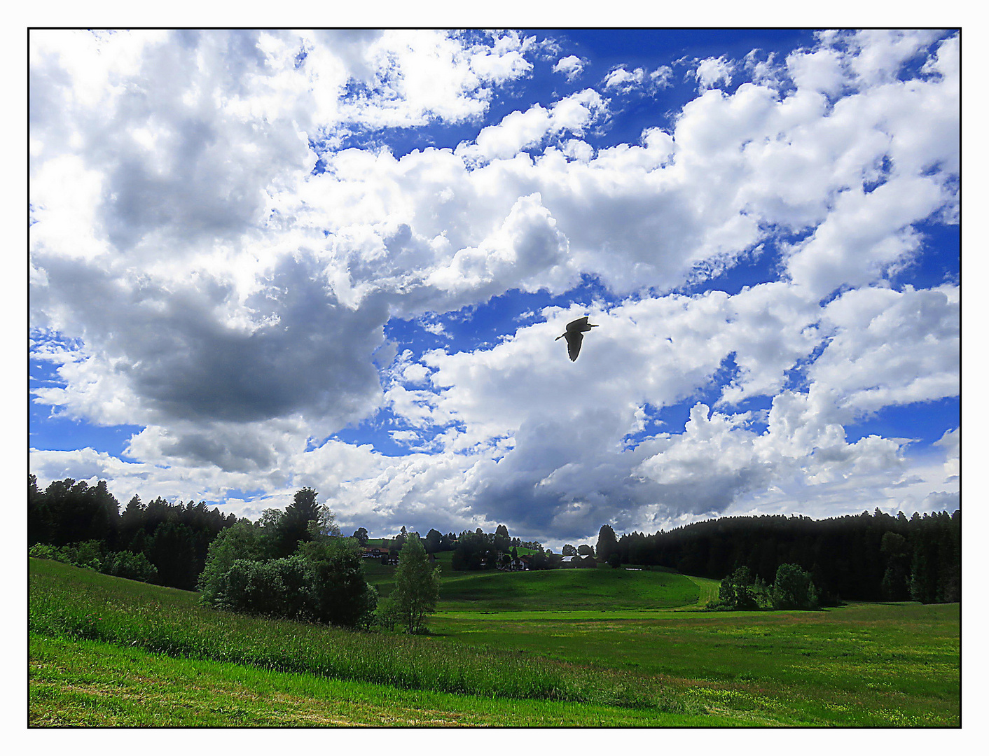 Bayerischer Himmel Foto & Bild | landschaft, himmel, Äcker, felder