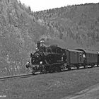 Bayerischer Lokalbahnzug in der Fränkischen Schweiz